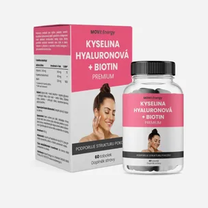 Kyselina hyaluronová a Biotin 6 x 60 tablet