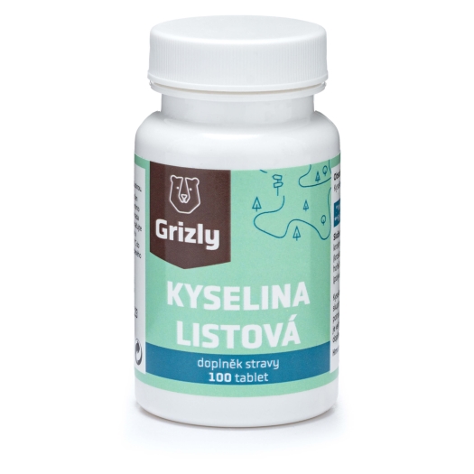 Kyselina listová 800 mikrogramov 100 tabliet