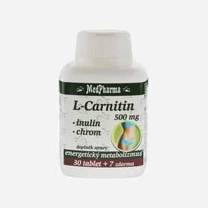 L-Carnitin 500 mg + inulin + chrom 37 tablet