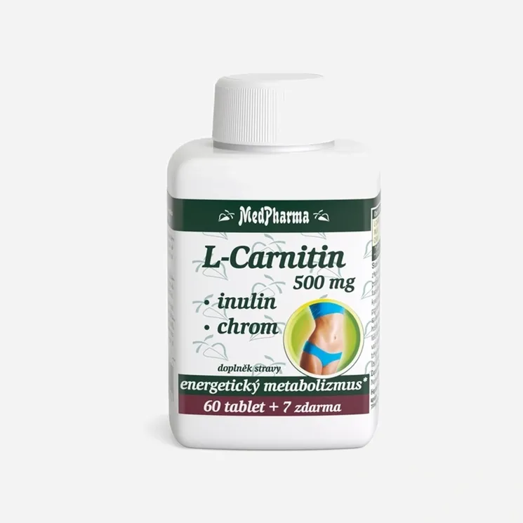 L-Carnitin 500 mg+inulin+chrom 67 tablet 6 x 67 tablet