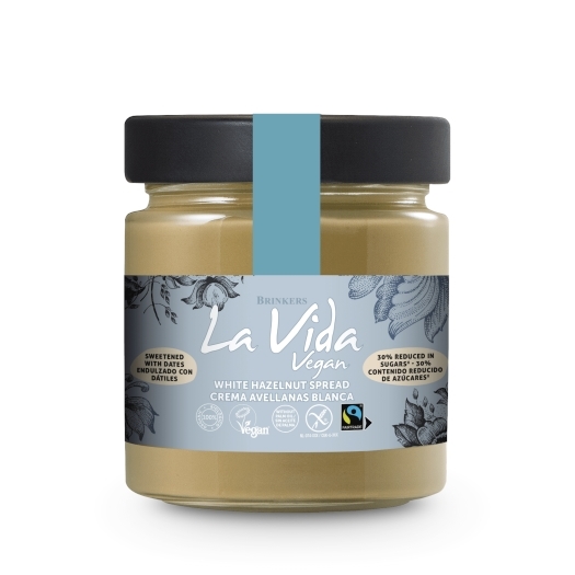 La Vida Vegan - bílá lískooříšková pomazánka 200g expirace