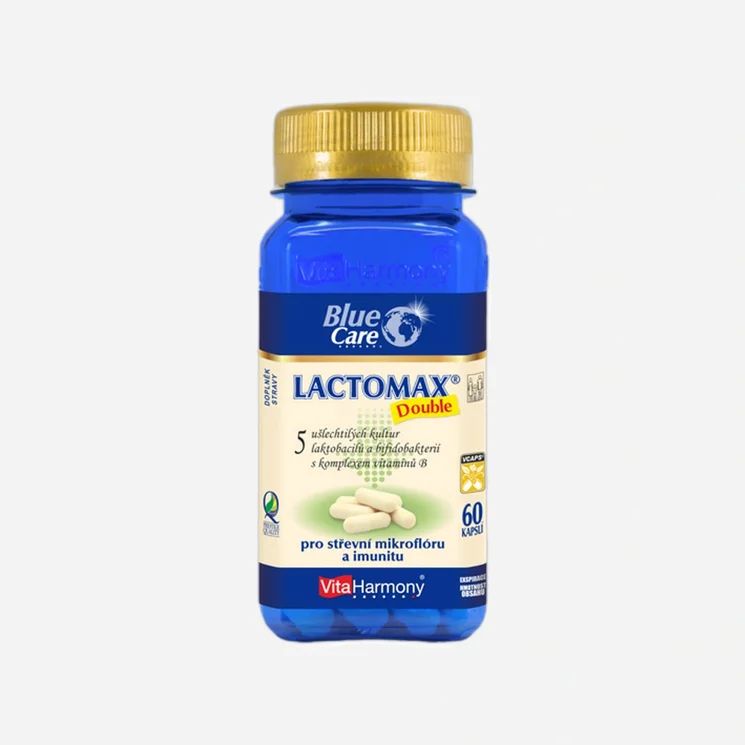 Lactomax® Double - laktobacily 4 mld.+ komplex vit. B