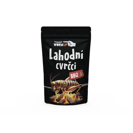 Lahodní cvrčci BBQ