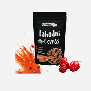 Lahodní cvrčci habanero