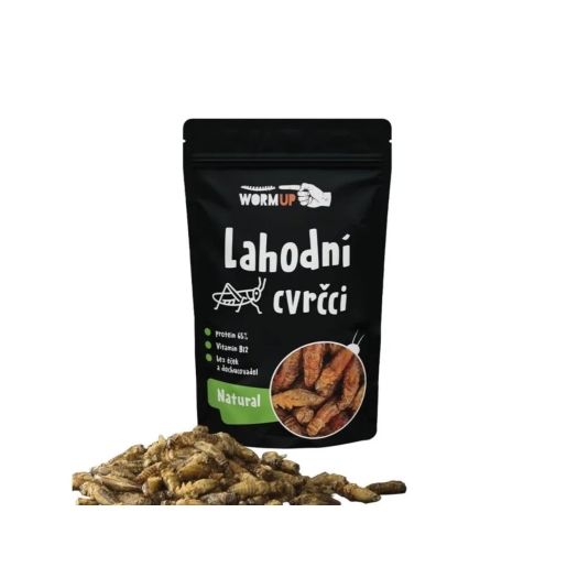 Lahodní cvrčci natural