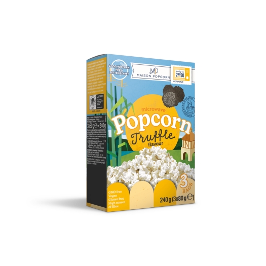 Lanýžový popcorn do mikrovlnky 3x80 g