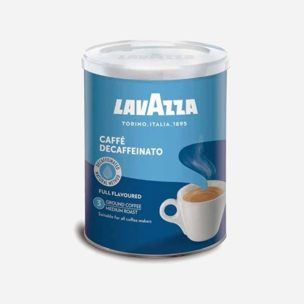 Lavazza Decaffeinato mletá káva 250 g bezkofeinová - poskožen obal