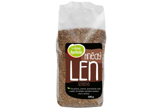 Len hnědý 500g