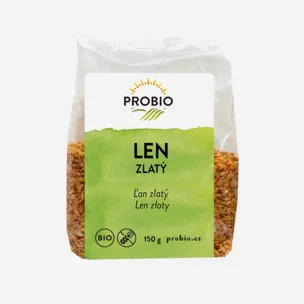 Len zlatý BIO 6 x 150 g