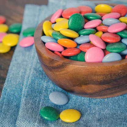 Lentilky s přírodními barvivy 6 x 250 g