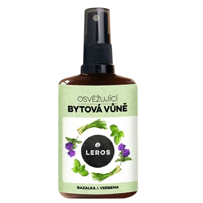 Leros bytová vůně bazalka & verbena 6 x 100 ml