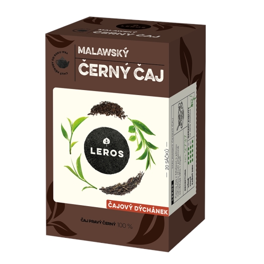 LEROS ČAJOVÝ DÝCHÁNEK, MALAWSKÝ ČERNÝ ČAJ 20x2g