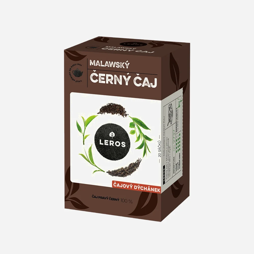 LEROS ČAJOVÝ DÝCHÁNEK, MALAWSKÝ ČERNÝ ČAJ 20x2g