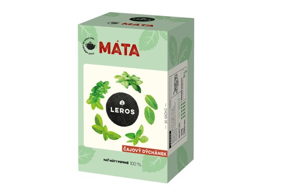 LEROS ČAJOVÝ DÝCHÁNEK, MÁTA  20x1,5g