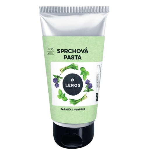 Leros Sprchová pasta bazalka & verbena