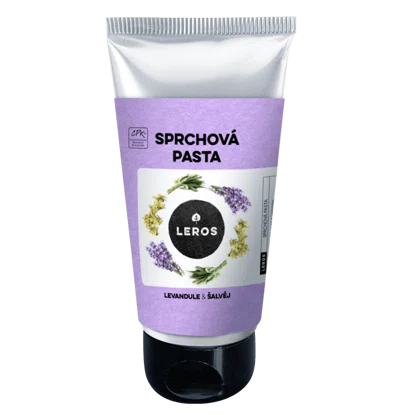 Leros Sprchová pasta Levanduľa & šalvia 130ml