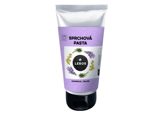 Leros Sprchová pasta Levandule & šalvěj 130ml