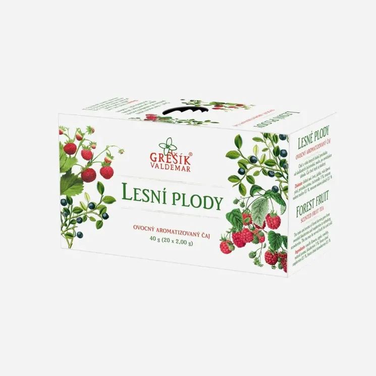 Lesní plody ovocný čaj 20 sáčků 6 x 40 g