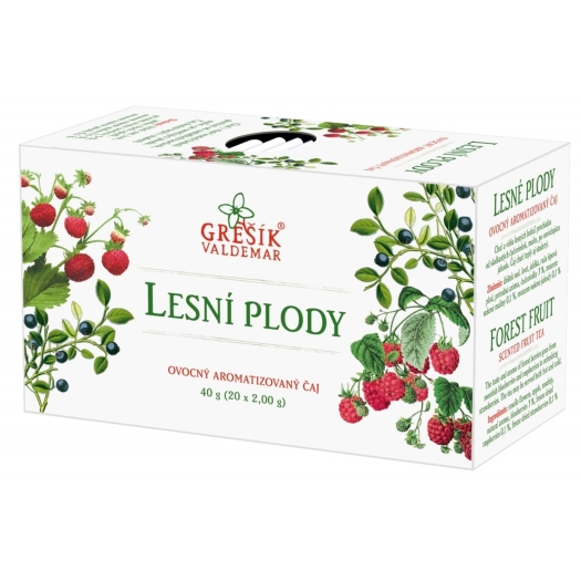 Lesní plody ovocný čaj 20 sáčků