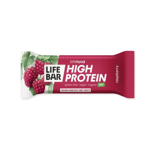 Lifebar Protein tyčinka malinová BIO  1250N