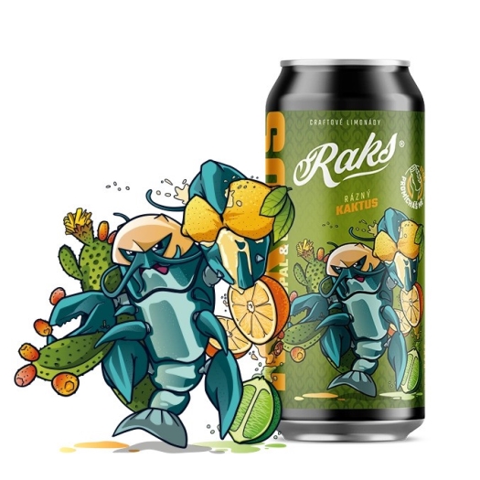 Limonáda Rázný kaktus, nopal a citrus