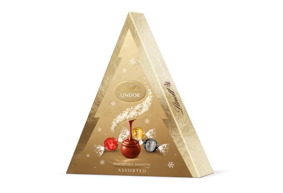 Lindor pralinky mix - Vánoční stromeček