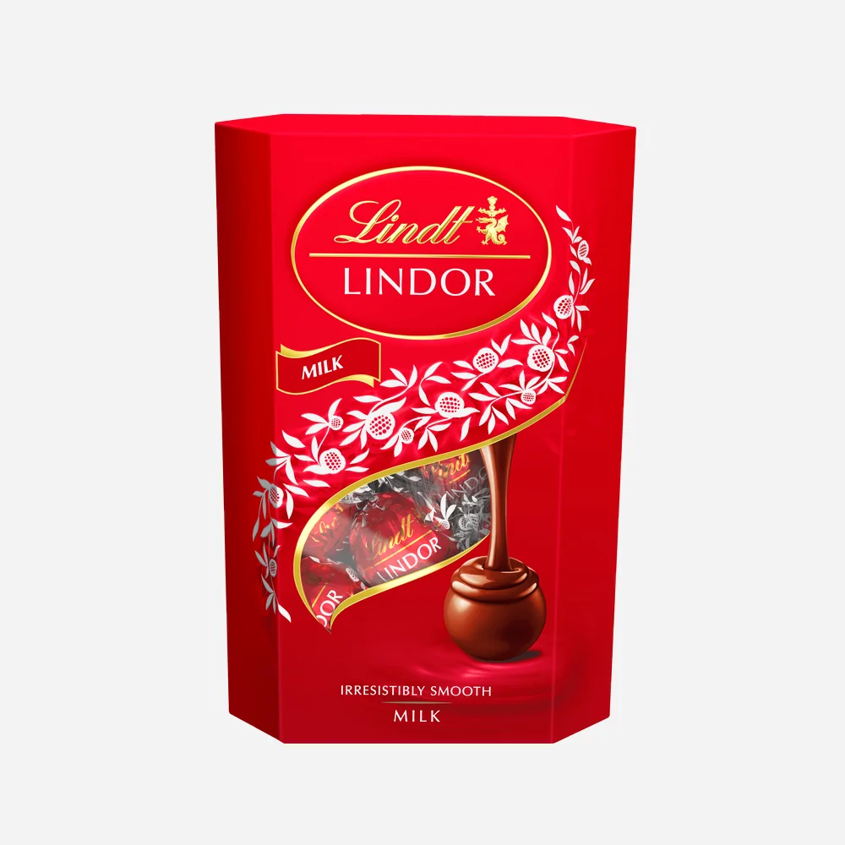 LINDOR pralinky Mléčná čokoláda 200g