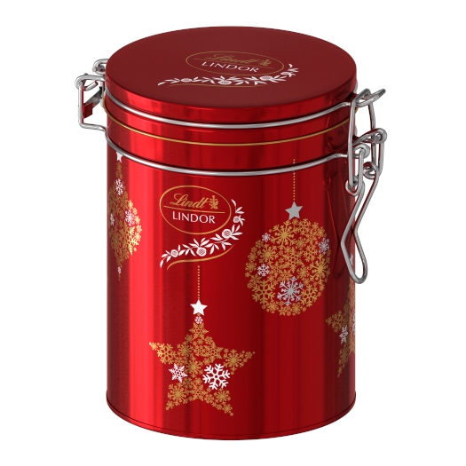 Lindor pralinky mléčná čokoláda - plechová dóza