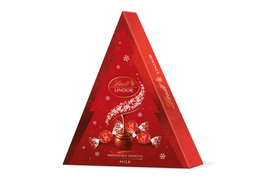 Lindor pralinky mléčná čokoláda - Vánoční stromeček