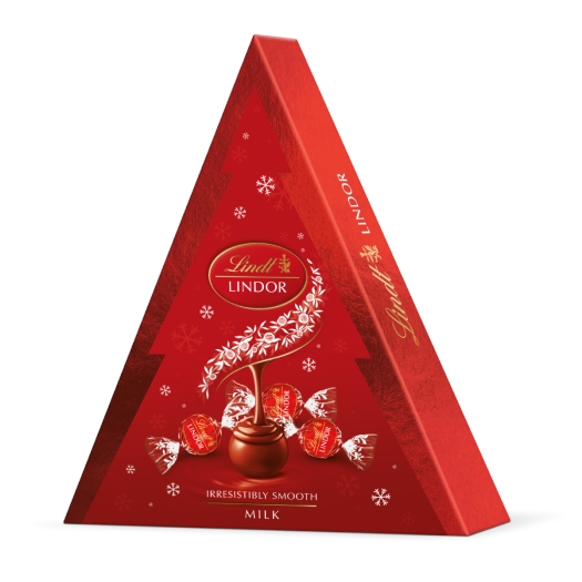 Lindor pralinky mléčná čokoláda - Vánoční stromeček