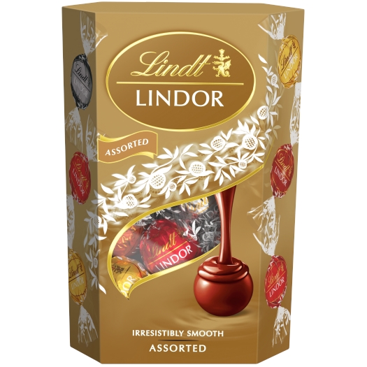Lindor Směs pralinek s jemnou krémovou náplní
