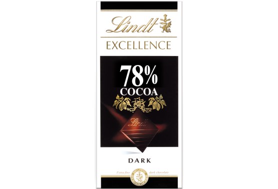 Lindt EXCELLENCE Extra hořká čokoláda 78% 100g