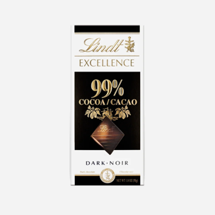 Lindt EXCELLENCE Extra hořká čokoláda 99% kakaa 50g