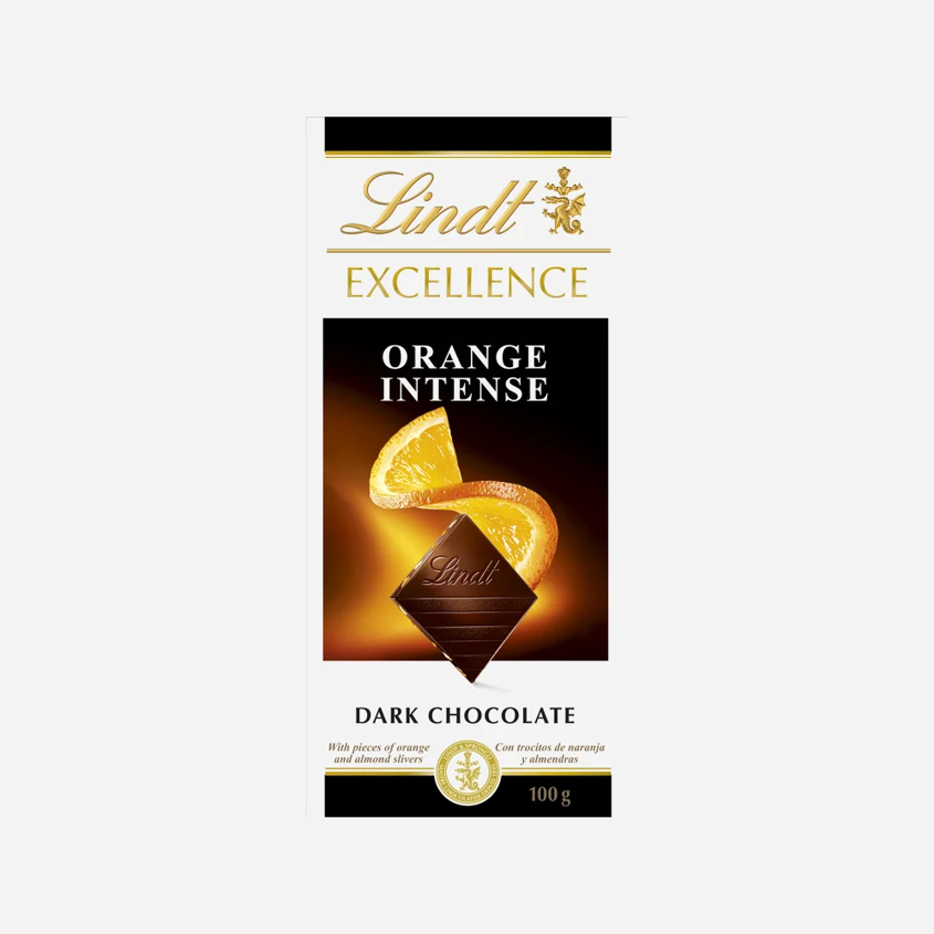 Lindt EXCELLENCE Hořká čokoláda s pomerančovými kousky 100g