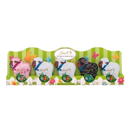 LINDT Mini ovečky mléčné 5x10g expirace