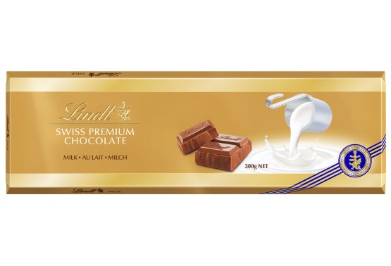Lindt Švýcarská Mléčná čokoláda 300g
