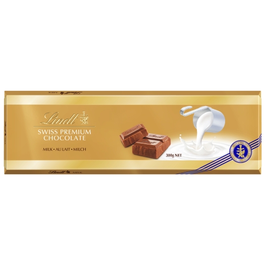 Lindt Švýcarská Mléčná čokoláda 300g
