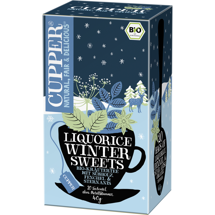 Liquorice Winter Sweets BIO