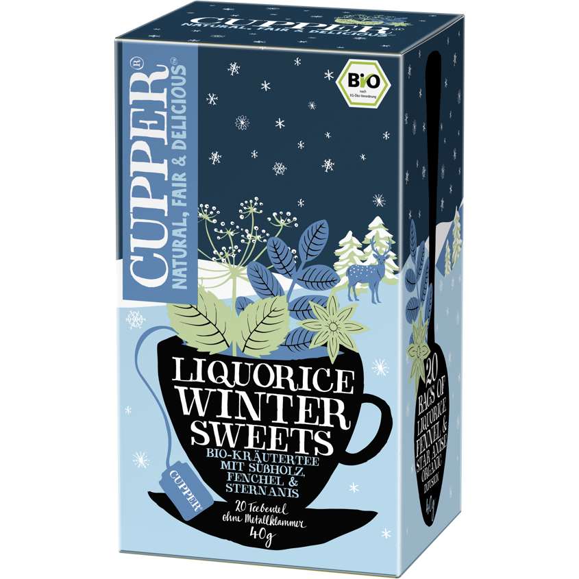 Liquorice Winter Sweets BIO