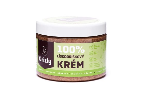 Lískooříškový krém křupavý