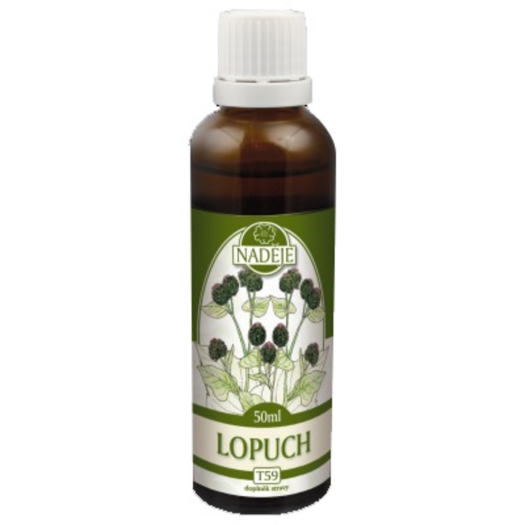Lopuch tinktura z byliny