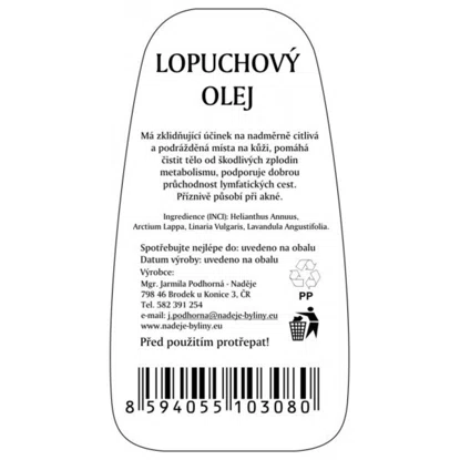 Lopuchový olej