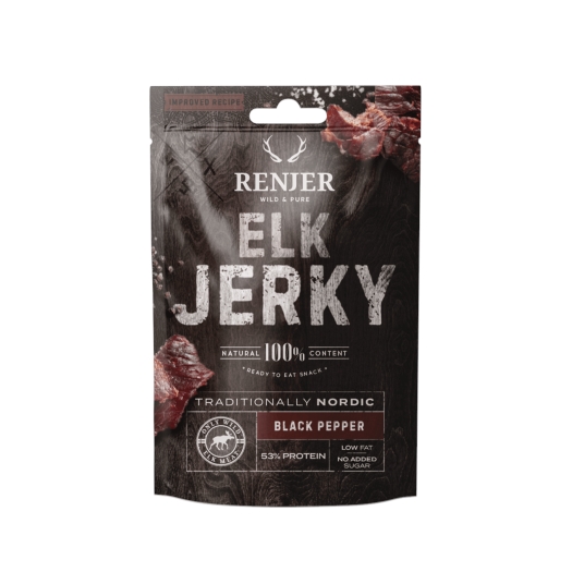 Losí jerky s černým pepřem