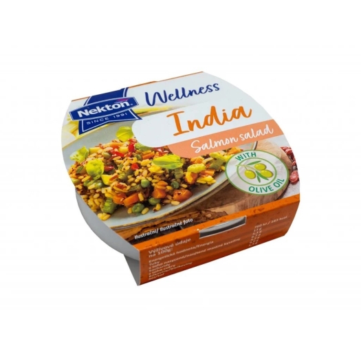 Lososový salát WELLNESS INDIA