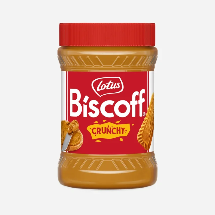 Lotus Biscoff Pomazánka z karamelizovaných sušenek Crunchy