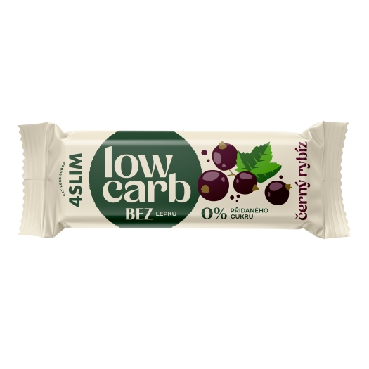 LOW CARB tyčinka černý rybíz