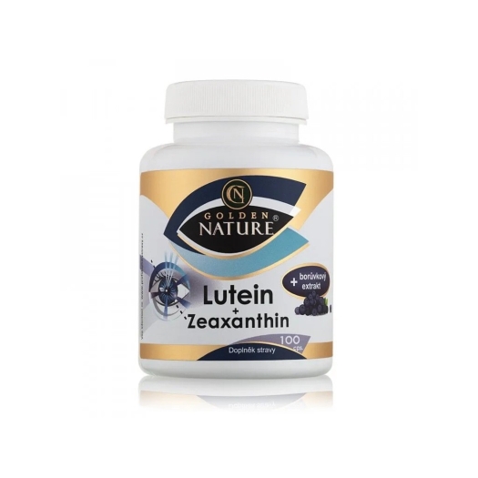 Luten, Zeaxanthin a borůvky