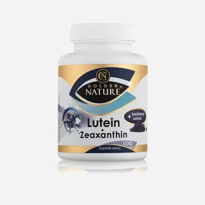 Luten, Zeaxanthin a borůvky