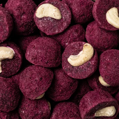 LYO borůvkové košíčky s kešu