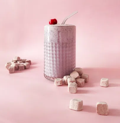 LYO kokosové kostky jablko a třešeň